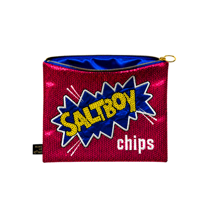 SEQUIN PENCIL CASE - SAMBOY CHIPS