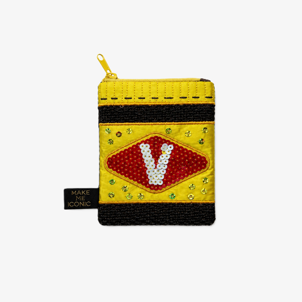 SEQUIN POCKET PURSE - VEGEMITE