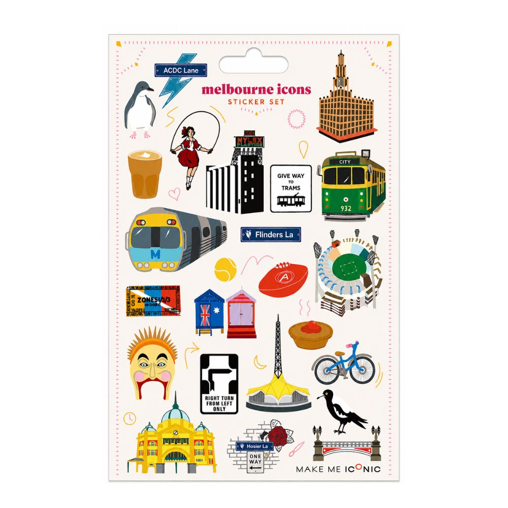 STICKERS - ICONIC MELBOURNE ICONS