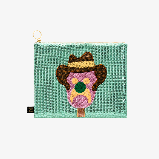 SEQUIN PENCIL CASE - BUBBLE O BILL