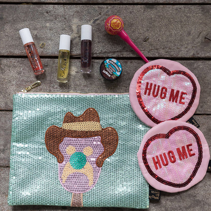 SEQUIN PENCIL CASE - BUBBLE O BILL