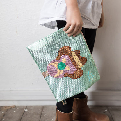 SEQUIN PENCIL CASE - BUBBLE O BILL