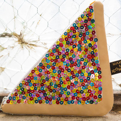 SEQUIN POCKET PURSE - FAIRY BREAD