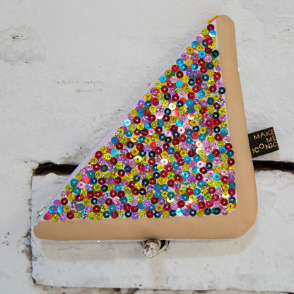 SEQUIN POCKET PURSE - FAIRY BREAD