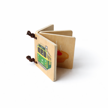 WOODEN TOY -  LOOSE CHANGE MELBOURNE MINI BOOK
