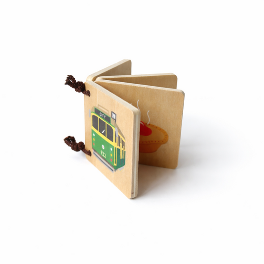 WOODEN TOY -  LOOSE CHANGE MELBOURNE MINI BOOK