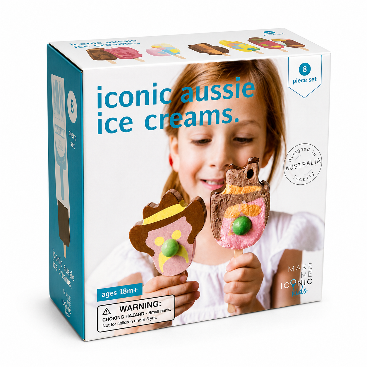 WOODEN TOY - AUSTRALIAN ICE CREAMS MELT