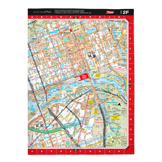 TEA TOWEL - MELBOURNE MELWAY