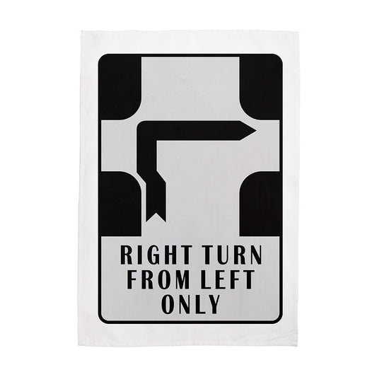 TEA TOWEL - MELBOURNE HOOK TURN