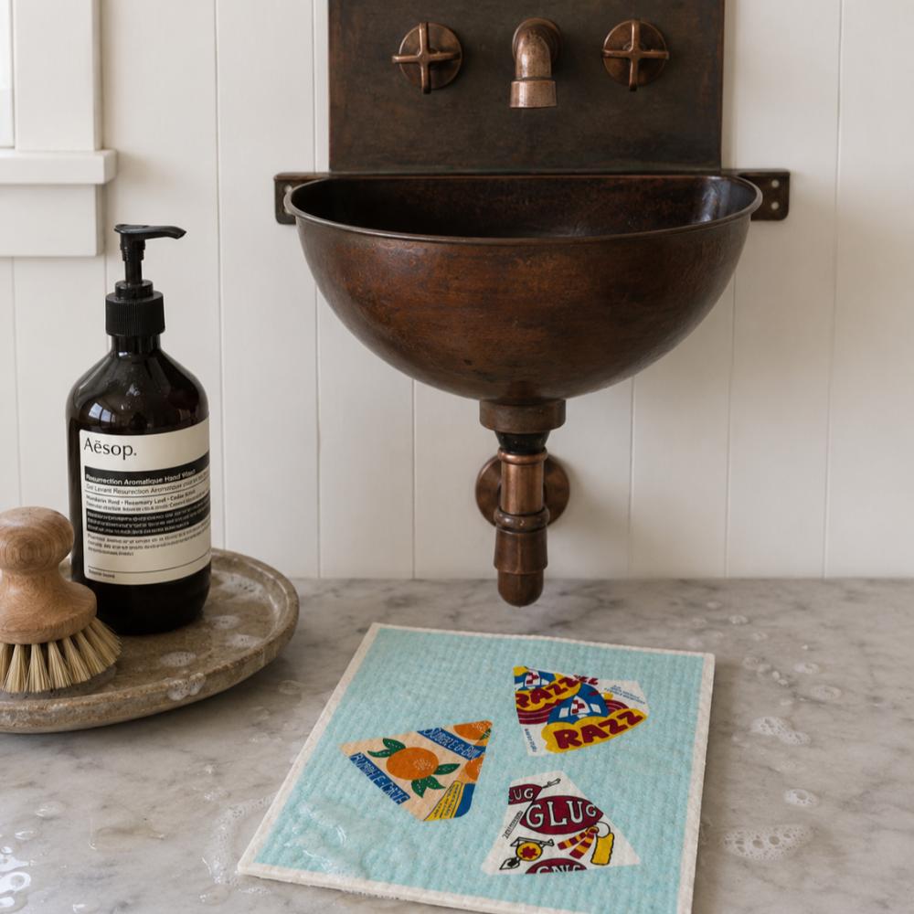 DISH CLOTH SPONGE - AUSTRALIAN ICE CREAMS
