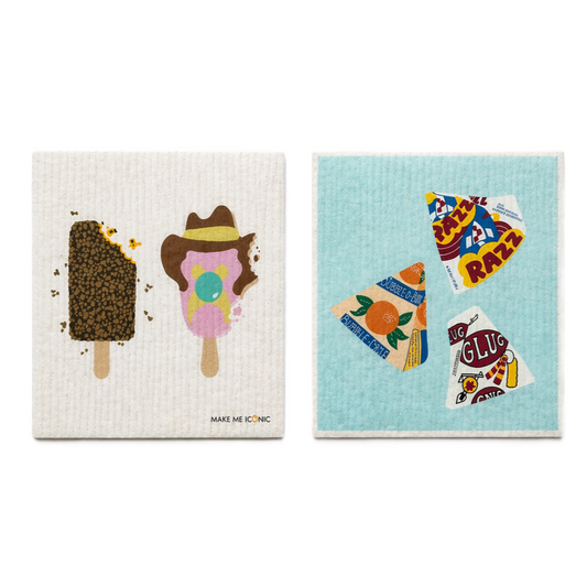 DISH CLOTH SPONGE - AUSTRALIAN ICE CREAMS