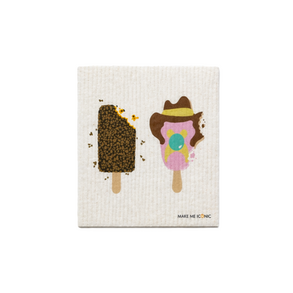 DISH CLOTH SPONGE - AUSTRALIAN ICE CREAMS