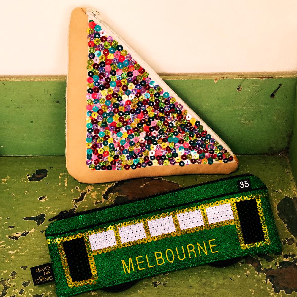 SEQUIN POCKET PURSE - FAIRY BREAD