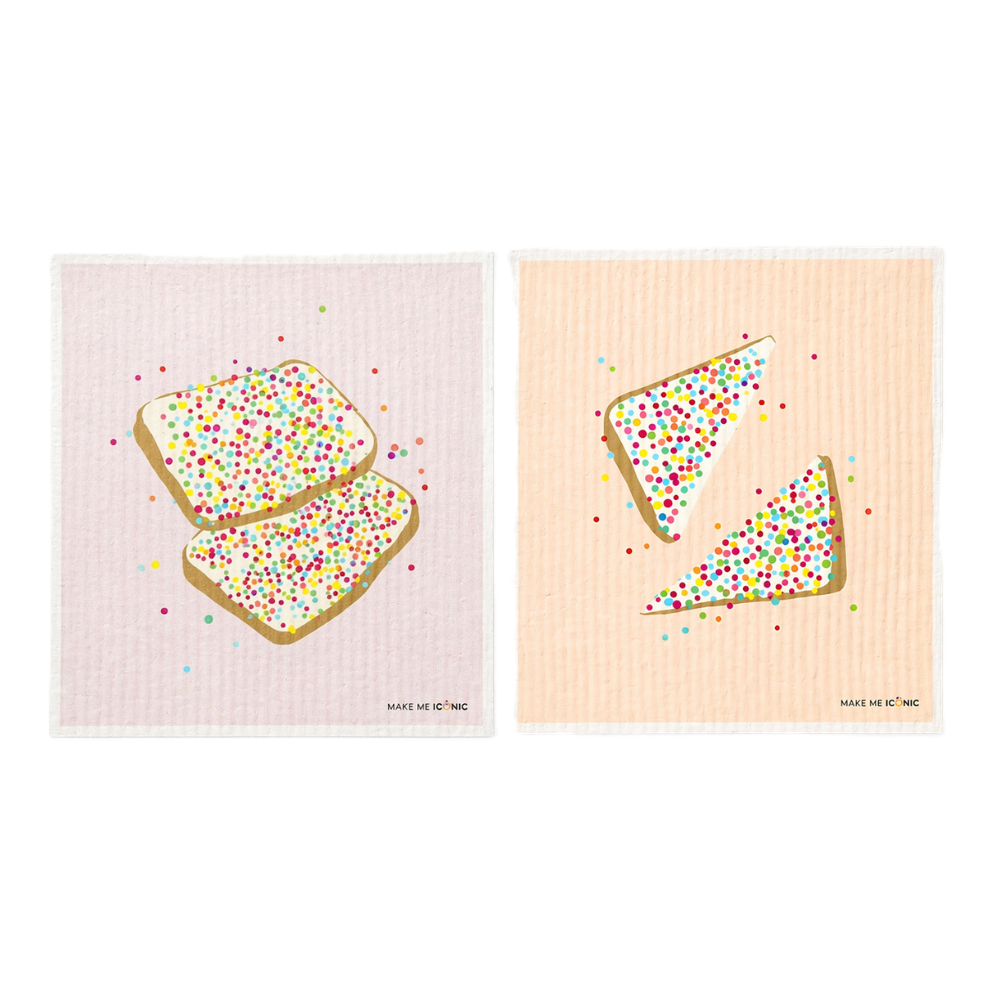 DISH CLOTH SPONGE - FAIRY BREAD