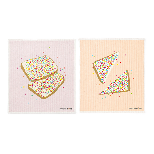DISH CLOTH SPONGE - FAIRY BREAD