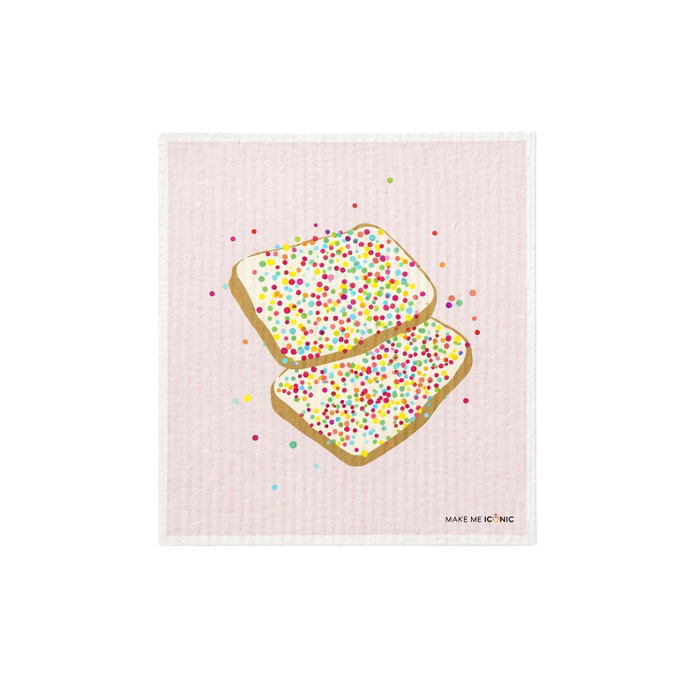 DISH CLOTH SPONGE - FAIRY BREAD
