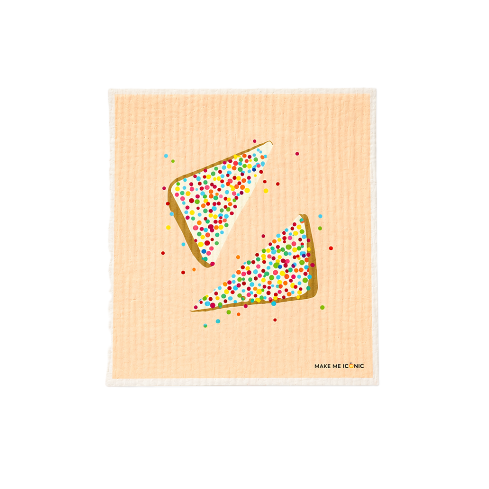 DISH CLOTH SPONGE - FAIRY BREAD