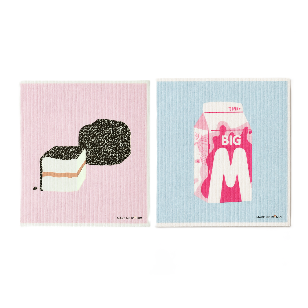 DISH CLOTH SPONGE - AUSTRALIAN TREATS