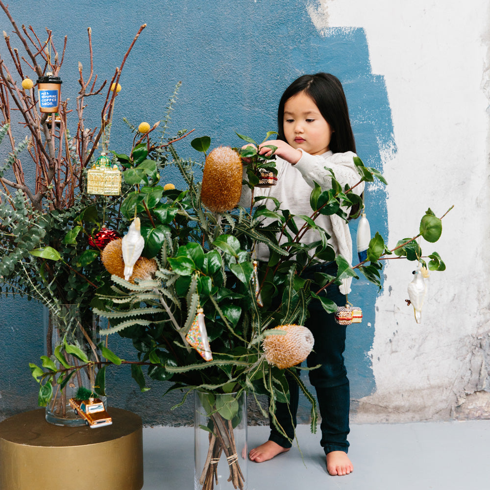 CHRISTMAS GLASS ORNAMENTS - MELBOURNE