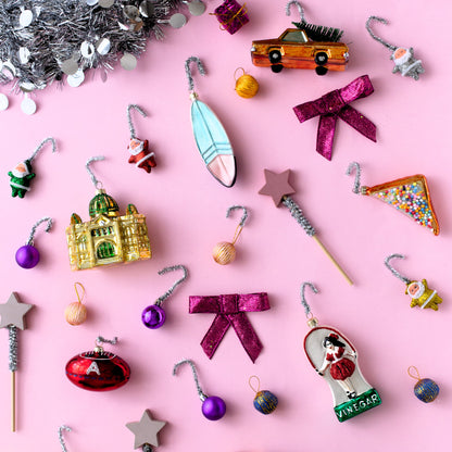 CHRISTMAS GLASS ORNAMENTS - MELBOURNE
