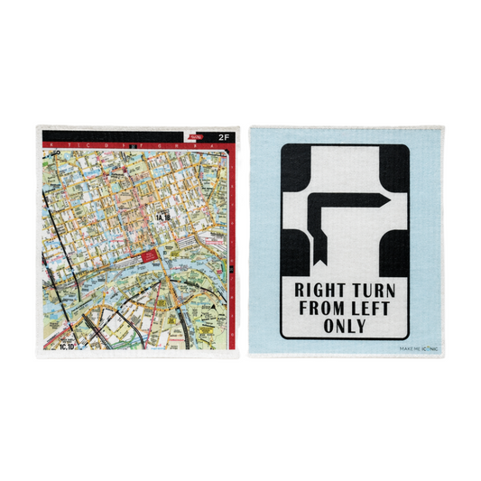 DISH CLOTH SPONGE - MELBOURNE MELWAY & HOOK TURN