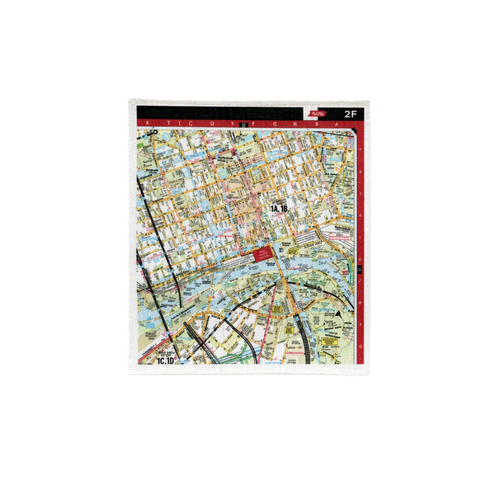 DISH CLOTH SPONGE - MELBOURNE MELWAY & HOOK TURN