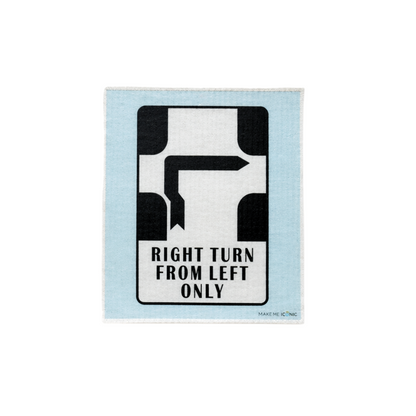DISH CLOTH SPONGE - MELBOURNE MELWAY & HOOK TURN