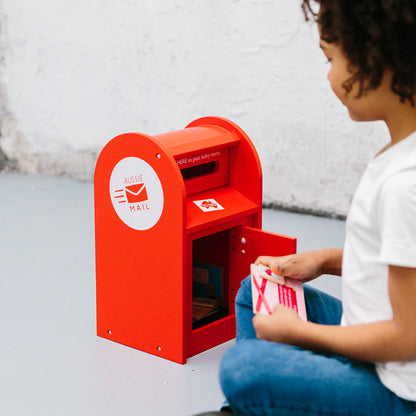 WOODEN TOY - AUSTRALIAN POST BOX