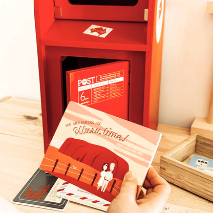 WOODEN TOY - AUSTRALIAN POST BOX