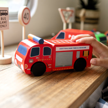 WOODEN TOY -  AUSTRALIAN VEHICLES