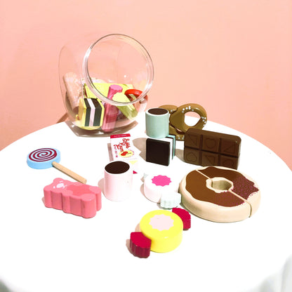 WOODEN TOY - CANDY JAR