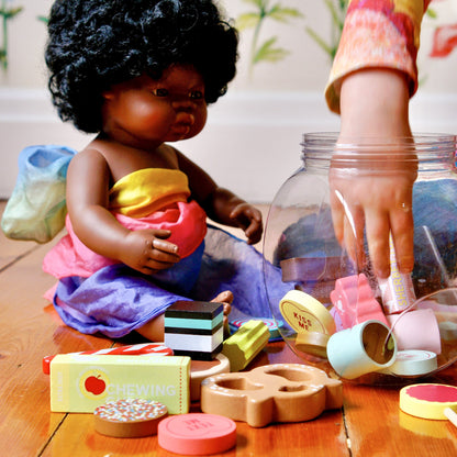 WOODEN TOY - CANDY JAR