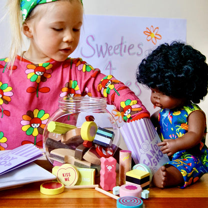 WOODEN TOY - CANDY JAR