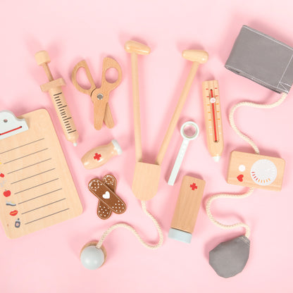 WOODEN TOY -  DOCTOR KIT