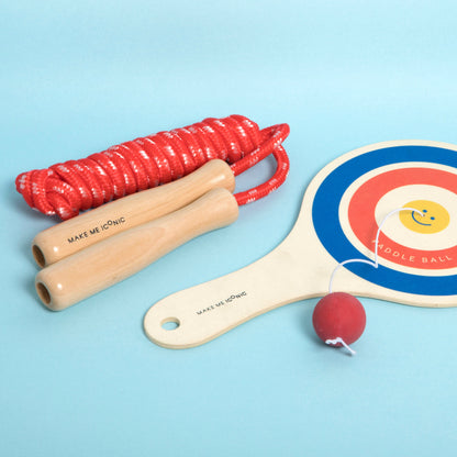 WOODEN TOY - LOOSE CHANGE PADDLE BALL