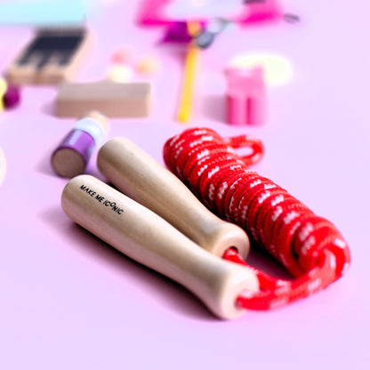 WOODEN TOY -  LOOSE CHANGE SKIPPING ROPE