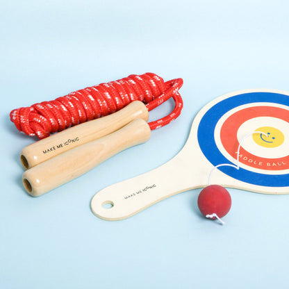 WOODEN TOY -  LOOSE CHANGE SKIPPING ROPE