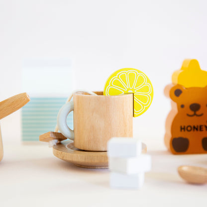 WOODEN TOY -  TEA SET EXTENSION KIT