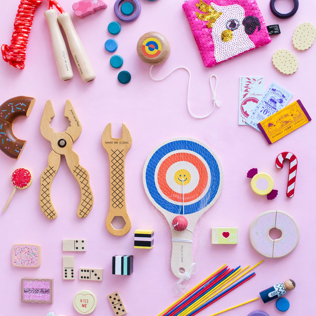 WOODEN TOY -  LOOSE CHANGE PLIERS