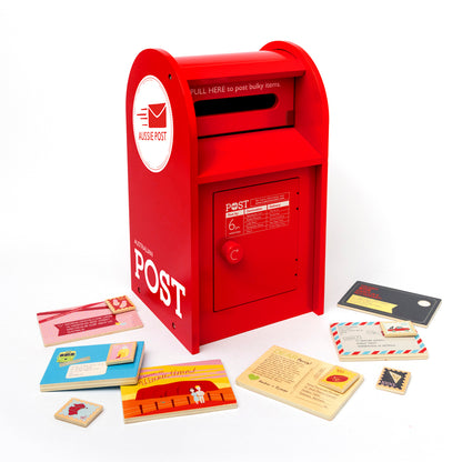 WOODEN TOY - AUSTRALIAN POST BOX