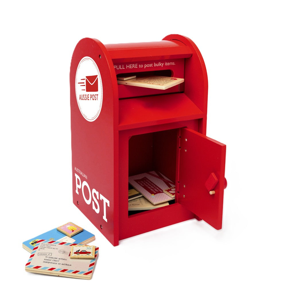 WOODEN TOY - AUSTRALIAN POST BOX