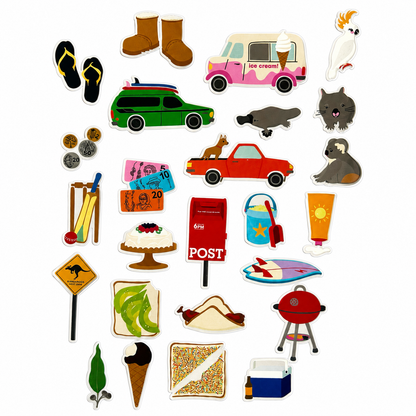STICKERS - ICONIC AUSSIE ICONS