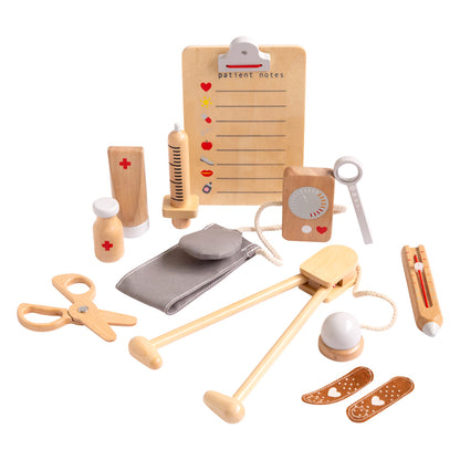 WOODEN TOY -  DOCTOR KIT
