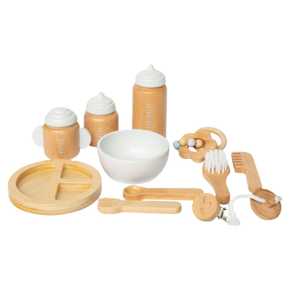 WOODEN TOY -  DOLL ACCESSORIES KIT