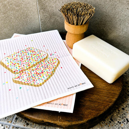 DISH CLOTH SPONGE - FAIRY BREAD