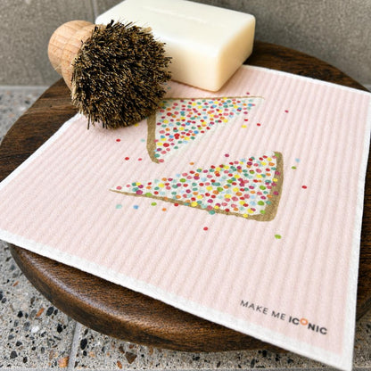 DISH CLOTH SPONGE - FAIRY BREAD