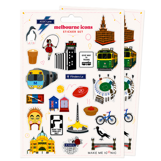STICKERS - ICONIC MELBOURNE ICONS