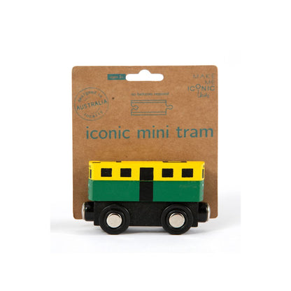 WOODEN TOY - MINI MELBOURNE TRAM