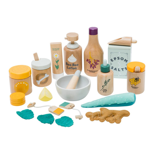 WOODEN TOY - NATURAL HEALER KIT