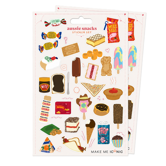 STICKERS - ICONIC AUSSIE FOOD